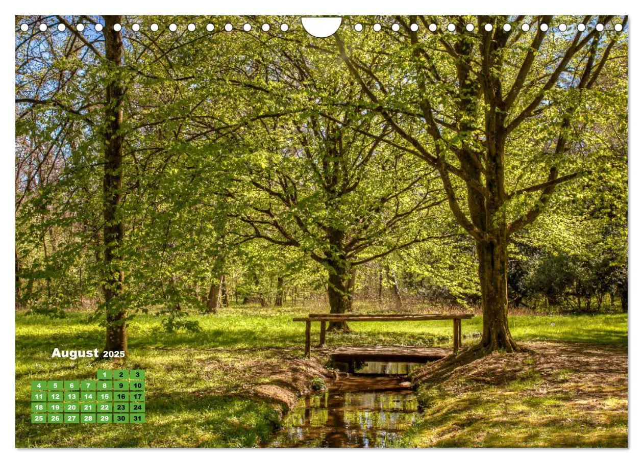 Bild: 9783383971464 | Park Schönbusch Aschaffenburg (Wandkalender 2025 DIN A4 quer),...