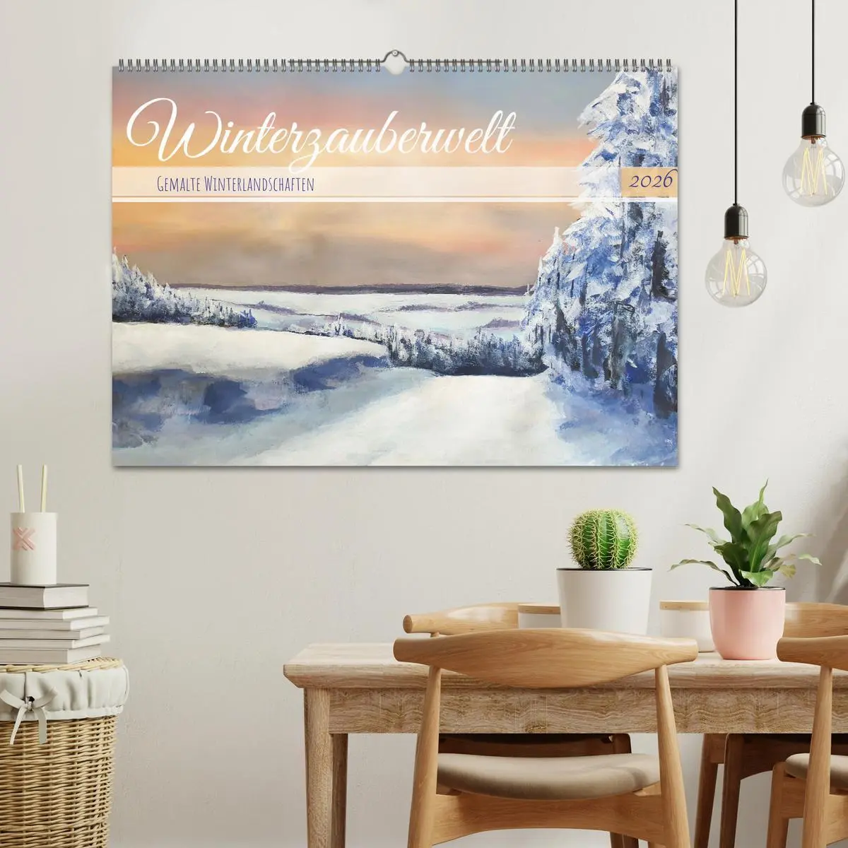 Bild: 9783457391464 | Winterzauberwelt - Gemalte Winterlandschaften (Wandkalender 2026...