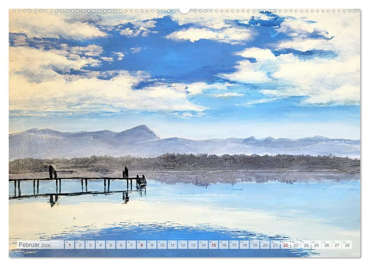 Bild: 9783457391464 | Winterzauberwelt - Gemalte Winterlandschaften (Wandkalender 2026...