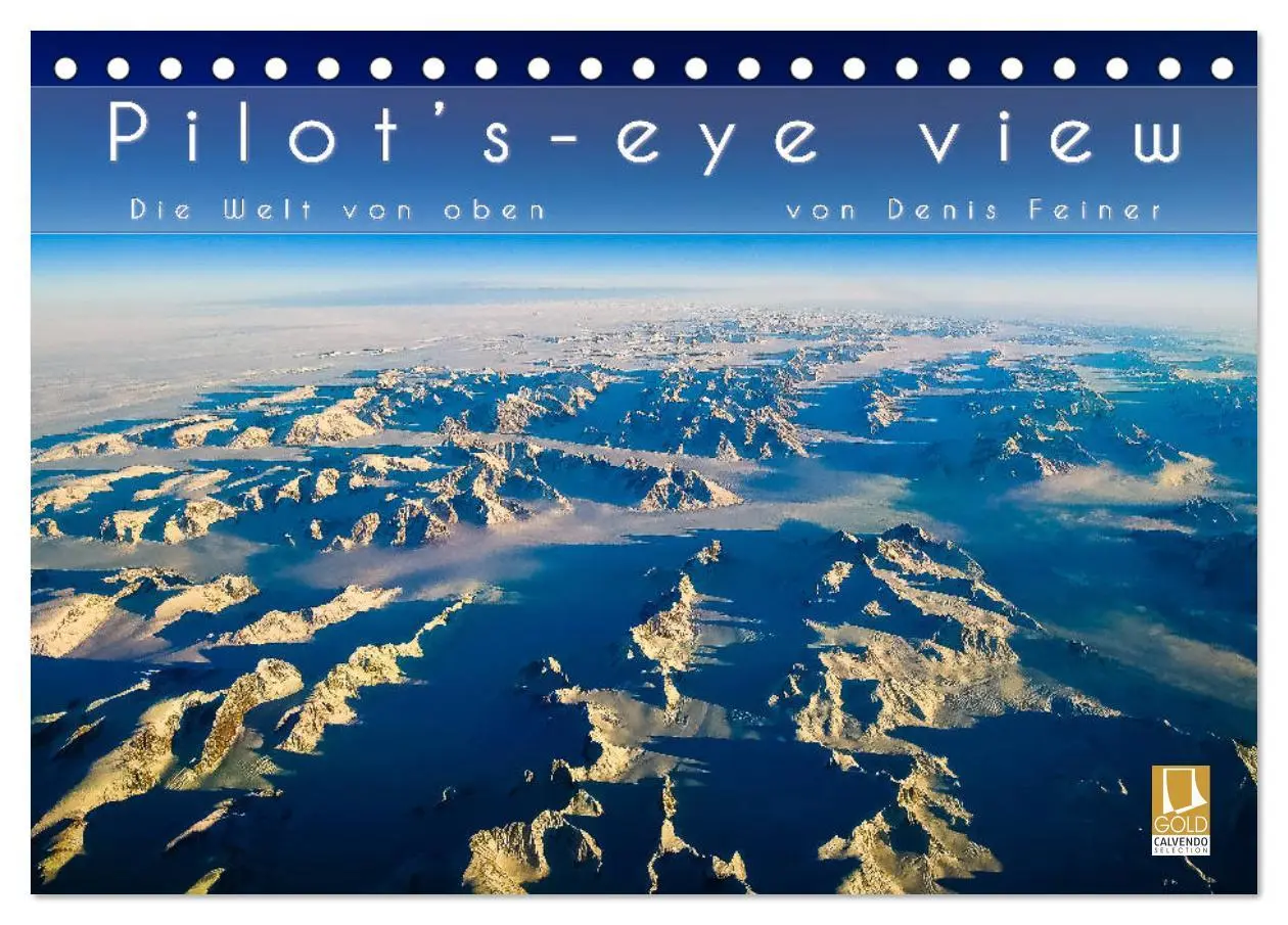 Cover: 9783457771464 | Pilot's-eye view - Die Welt von oben (Tischkalender 2026 DIN A5...