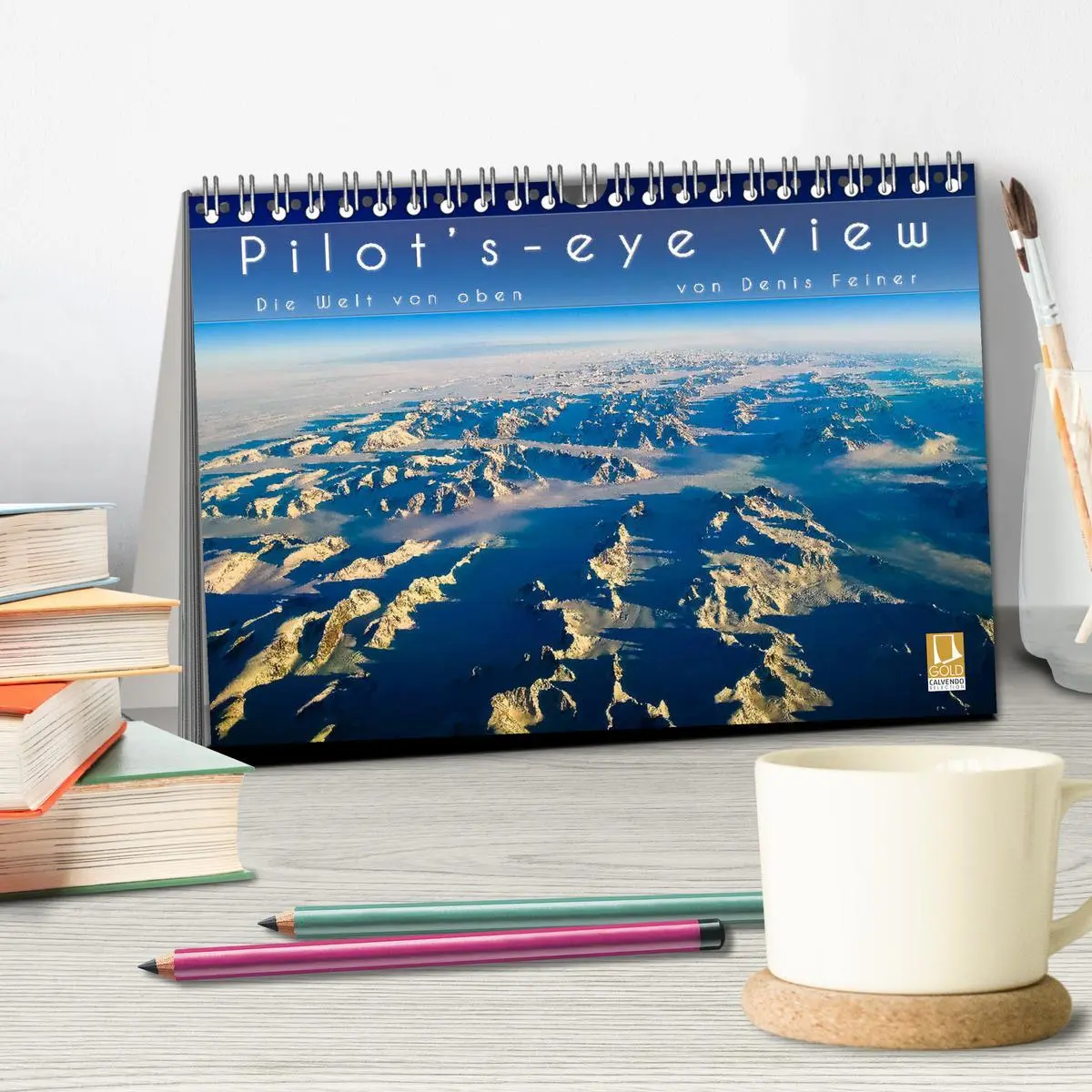 Bild: 9783457771464 | Pilot's-eye view - Die Welt von oben (Tischkalender 2026 DIN A5...
