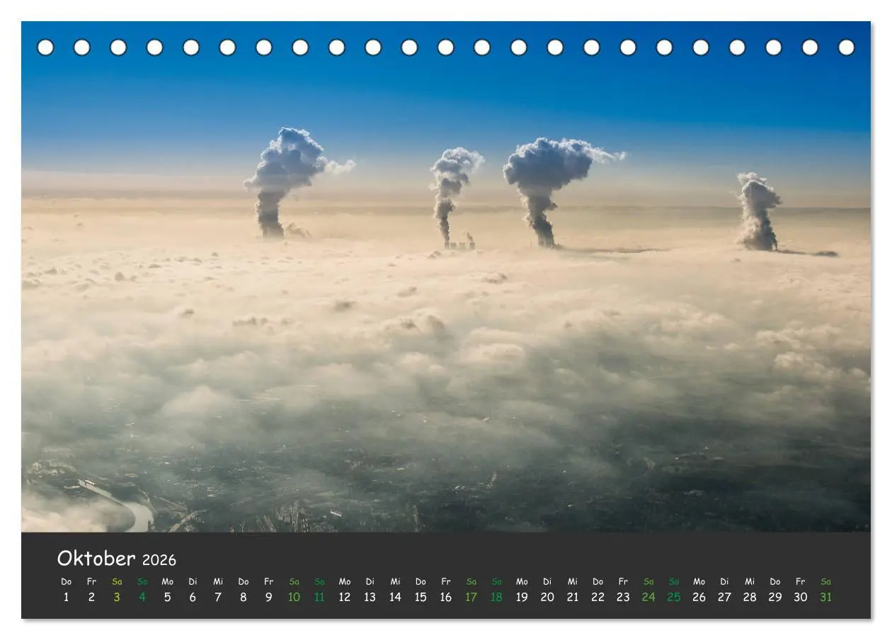 Bild: 9783457771464 | Pilot's-eye view - Die Welt von oben (Tischkalender 2026 DIN A5...