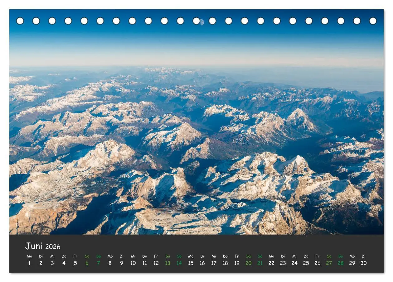Bild: 9783457771464 | Pilot's-eye view - Die Welt von oben (Tischkalender 2026 DIN A5...