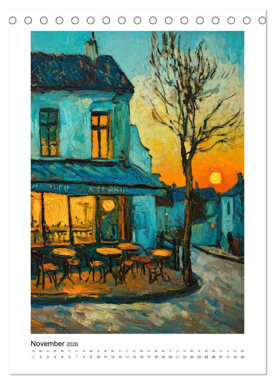Bild: 9783516241464 | Vincents Jahreszeiten (Tischkalender 2026 DIN A5 hoch), CALVENDO...