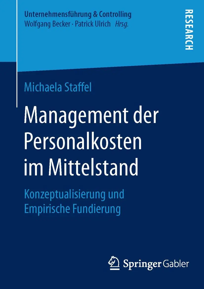 Cover: 9783658121464 | Management der Personalkosten im Mittelstand | Michaela Staffel | Buch