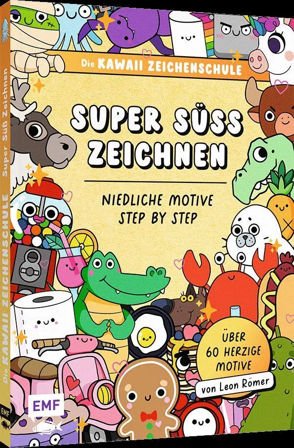 Cover: 9783745931464 | Die Kawaii-Zeichenschule - Super süß zeichnen | Leon Römer | Buch