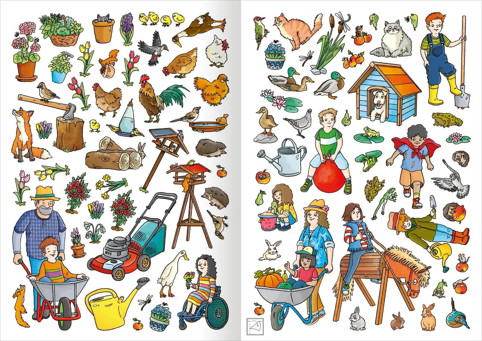 Bild: 9783845851464 | Mein Garten-Stickerheft | Über 350 Sticker | Sebastian Coenen | Buch