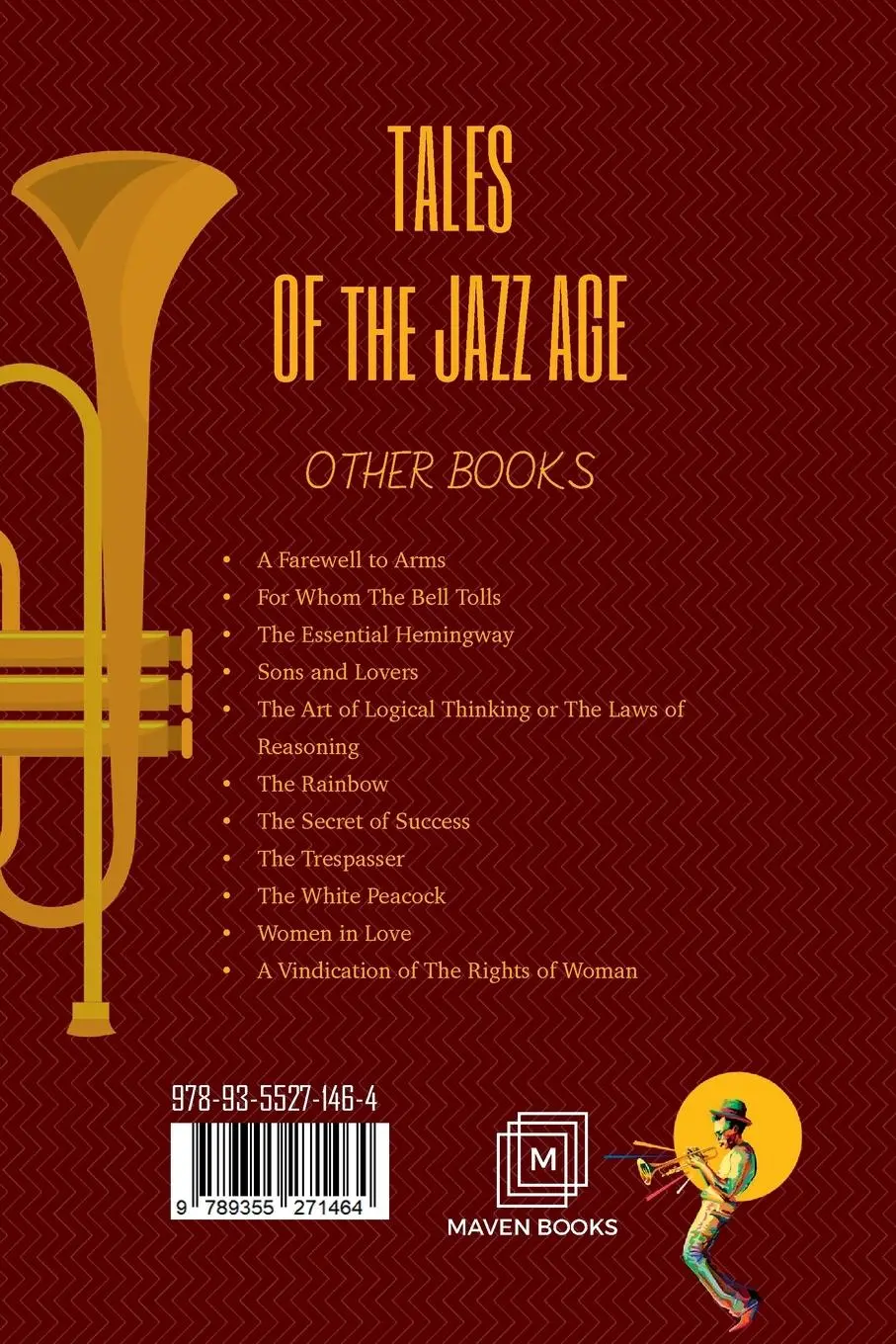 Rückseite: 9789355271464 | TALES OF THE JAZZ AGE | F. Scott Fitzgerald | Taschenbuch | Englisch