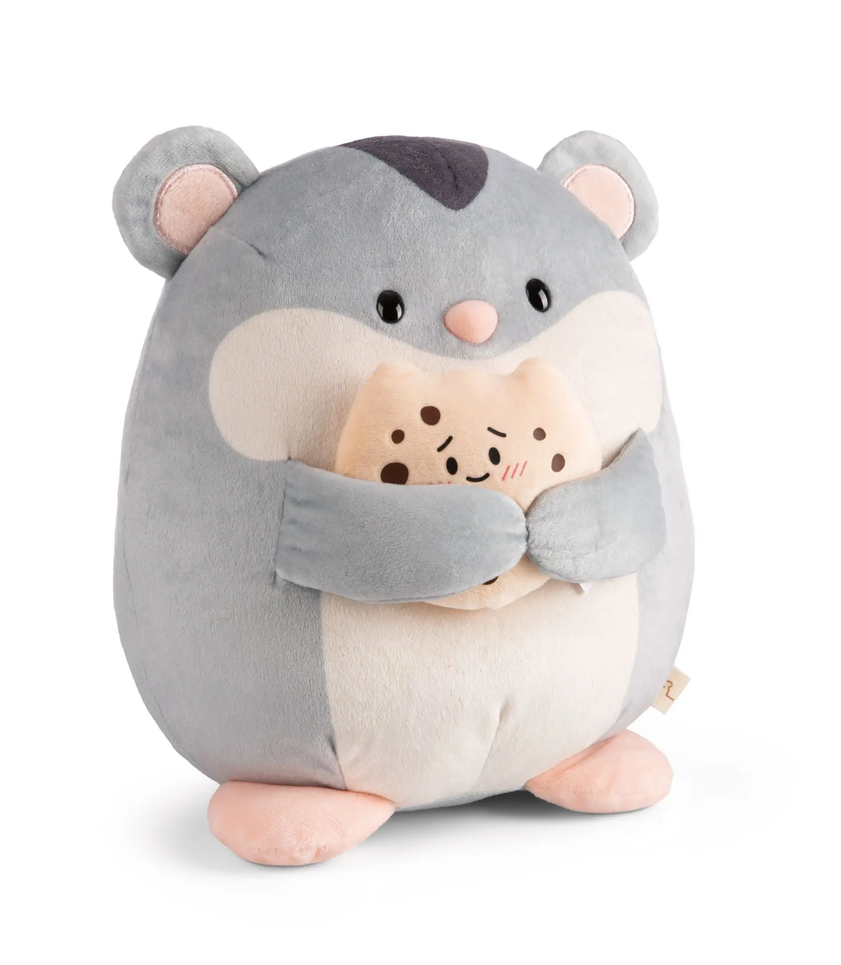 Cover: 4012390611564 | Nici 61156 Kuscheltier Hamster Shai 27cm mit Keks | mymochi | 61156
