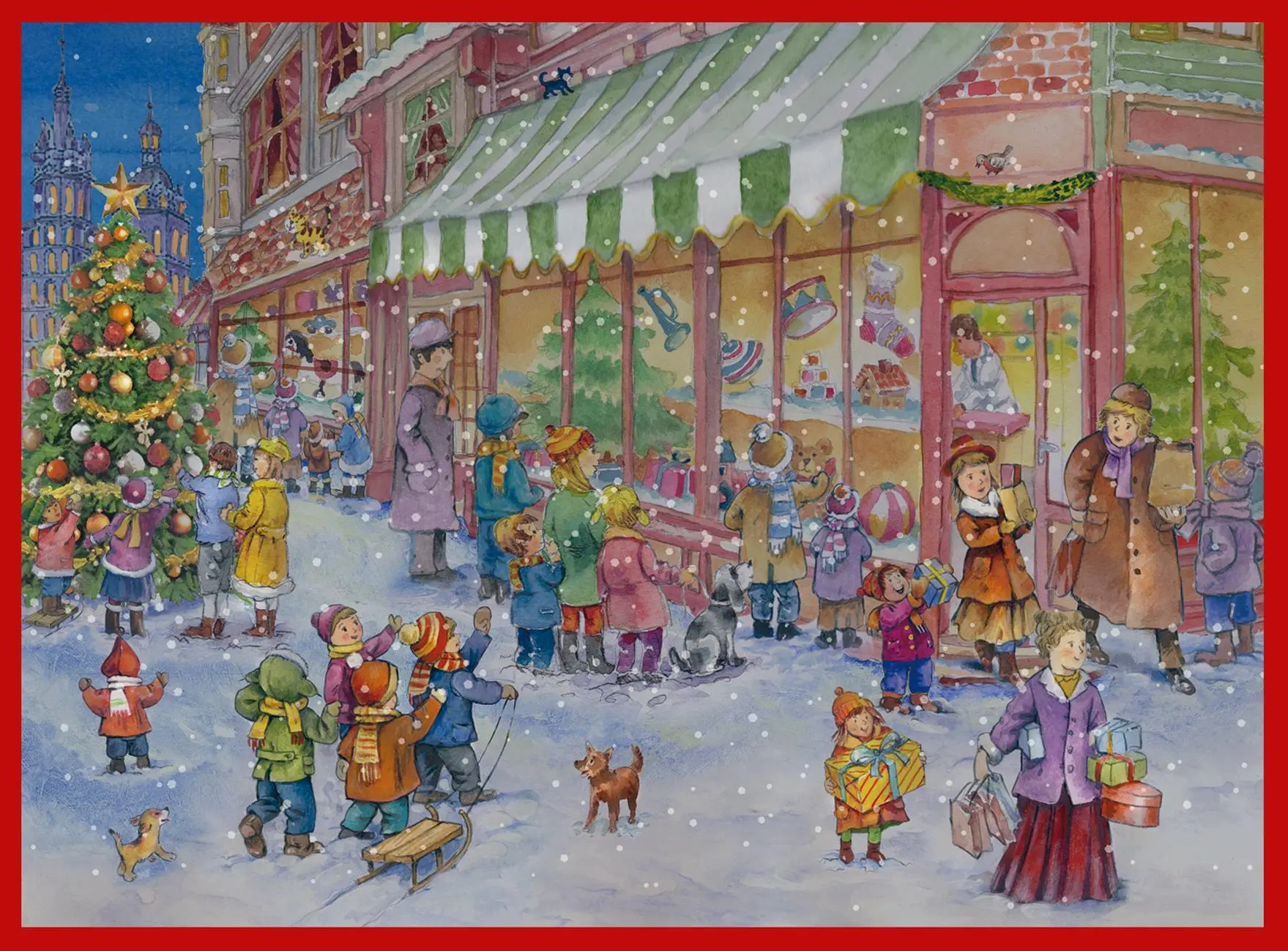 Cover: 4025985701564 | Adventskalender "Am Spielzeugladen" | Papier Adventskalender | Piotre