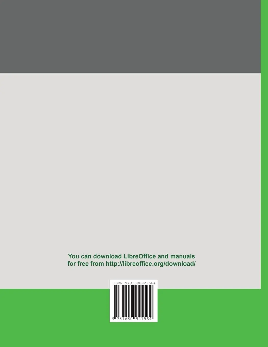 Rückseite: 9781680921564 | LibreOffice 5.2 Getting Started Guide | Libreoffice Documentation Team