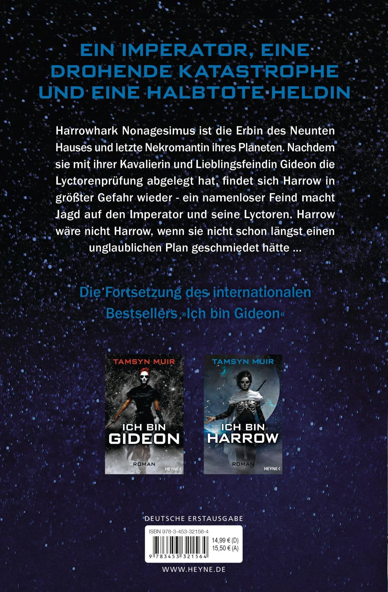 Bild: 9783453321564 | Ich bin Harrow | Roman | Tamsyn Muir | Taschenbuch | The Ninth | 2021