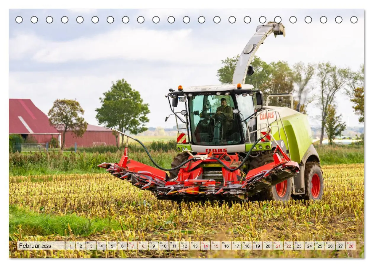 Bild: 9783457761564 | Maisernte am Deich (Tischkalender 2026 DIN A5 quer), CALVENDO...