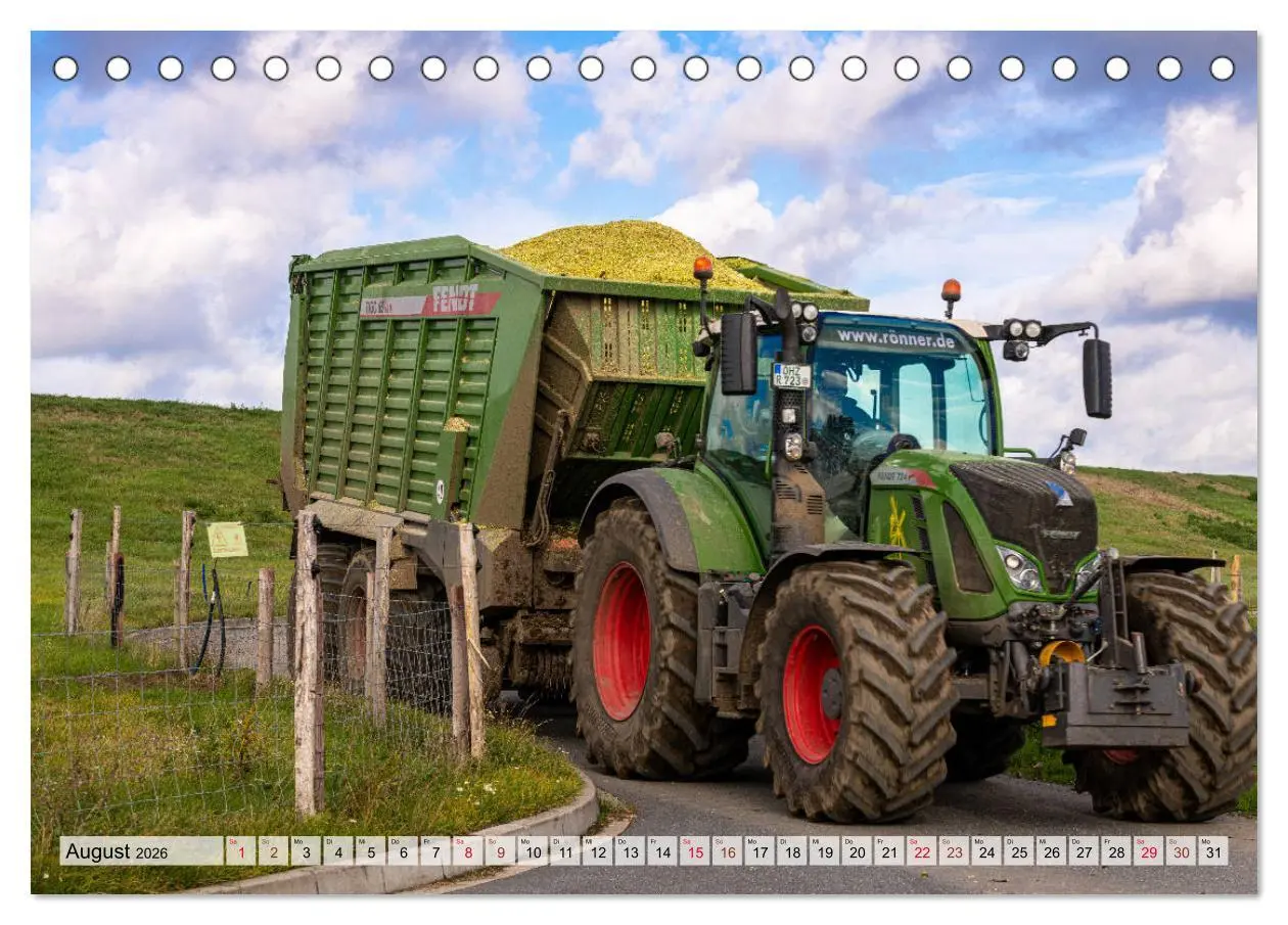 Bild: 9783457761564 | Maisernte am Deich (Tischkalender 2026 DIN A5 quer), CALVENDO...