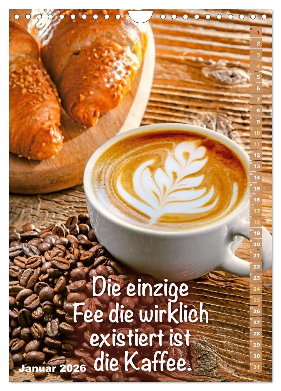 Bild: 9783516301564 | Kaffeestunde: Die Welt der Baristas (Wandkalender 2026 DIN A4...