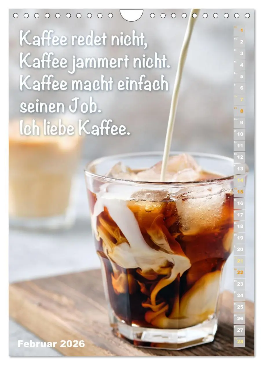 Bild: 9783516301564 | Kaffeestunde: Die Welt der Baristas (Wandkalender 2026 DIN A4...