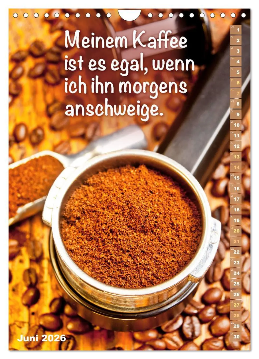 Bild: 9783516301564 | Kaffeestunde: Die Welt der Baristas (Wandkalender 2026 DIN A4...