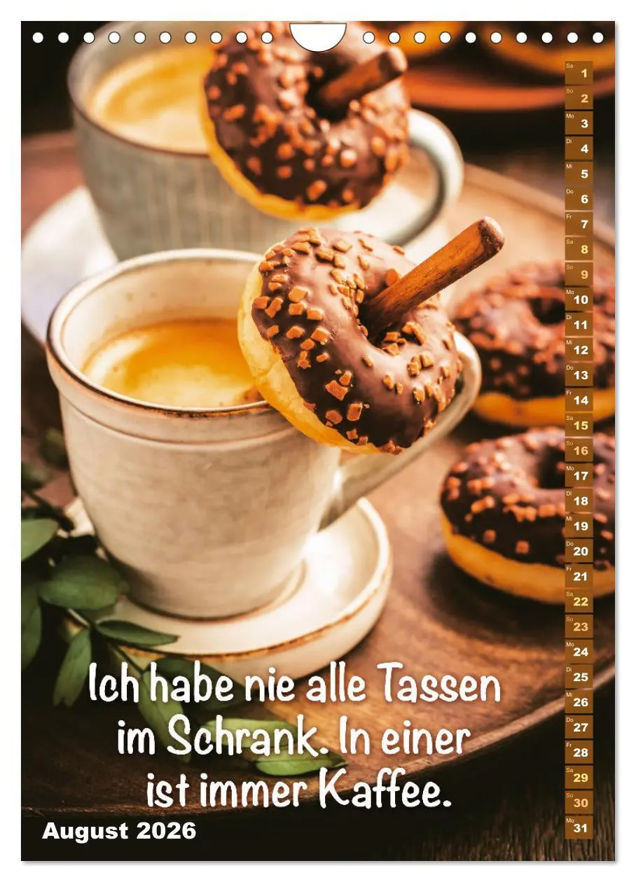Bild: 9783516301564 | Kaffeestunde: Die Welt der Baristas (Wandkalender 2026 DIN A4...