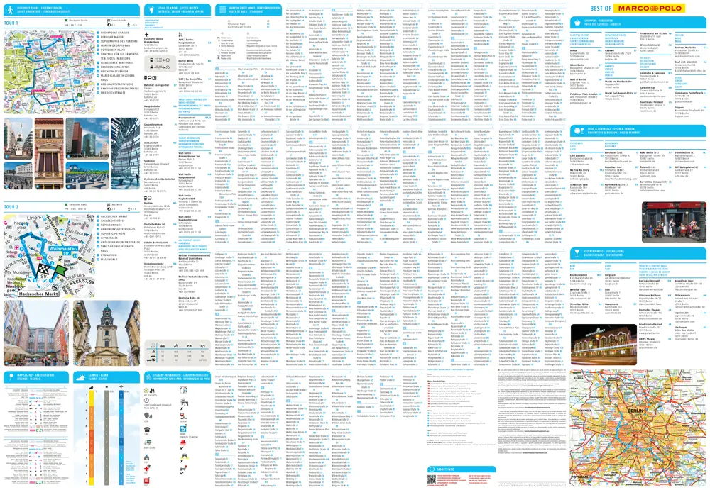 Bild: 9783575021564 | MARCO POLO Cityplan Berlin 1:12.000 | Marco Polo Verlag | (Land-)Karte