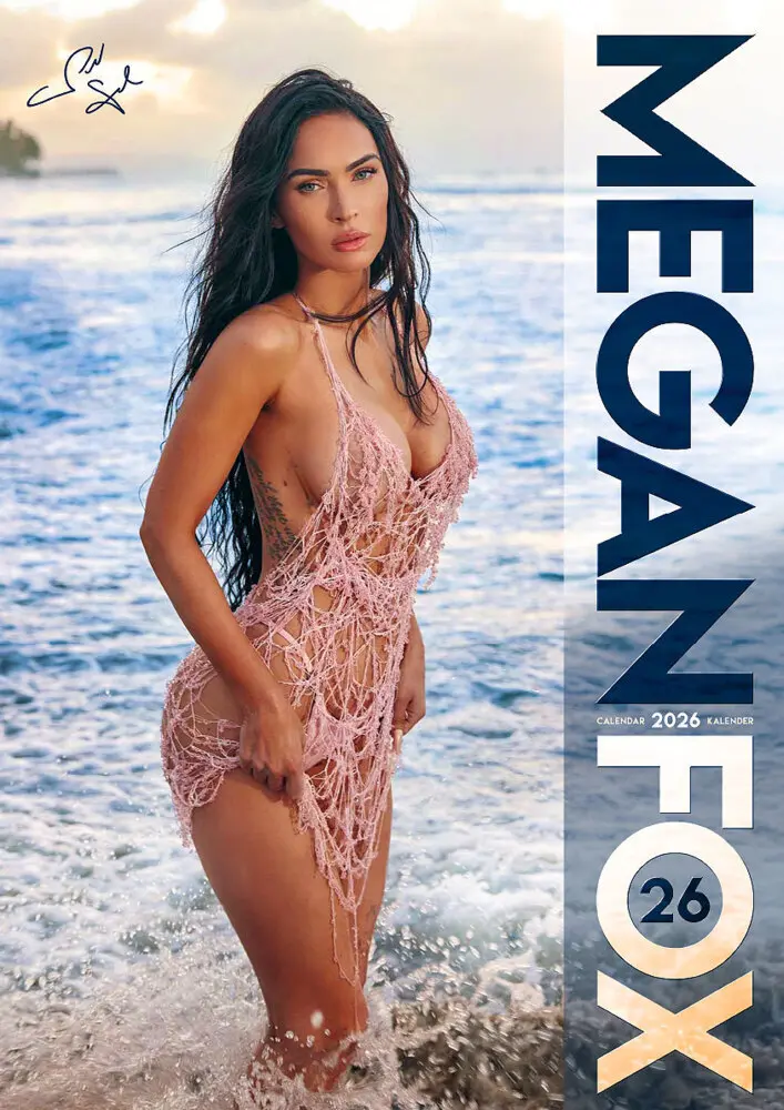 Cover: 9798893611564 | Megan Fox 2026 Kalender | Offizieller Kalender | Kalender | 14 S.