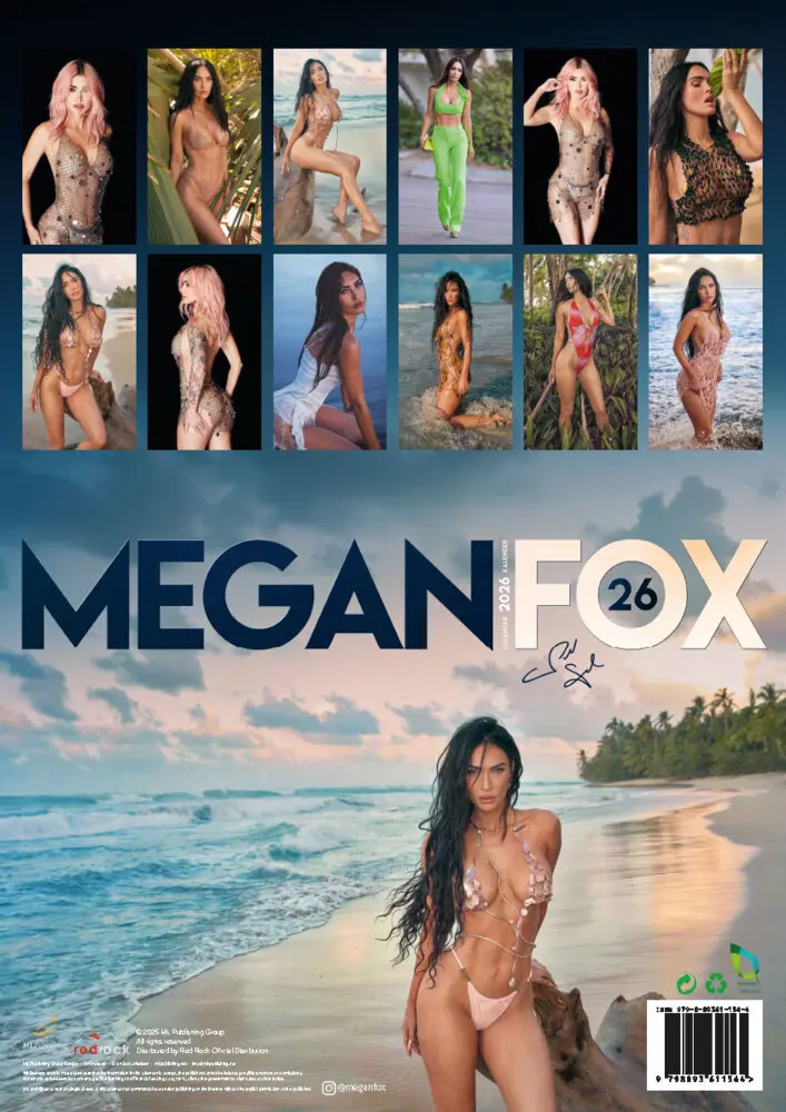 Bild: 9798893611564 | Megan Fox 2026 Kalender | Offizieller Kalender | Kalender | 14 S.