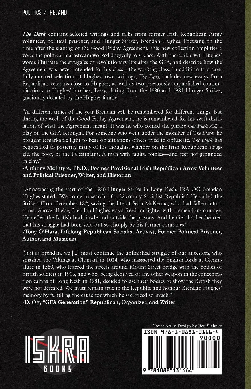 Rückseite: 9781088131664 | The Dark | Selected Writings of Brendan Hughes | Brendan Hughes | Buch