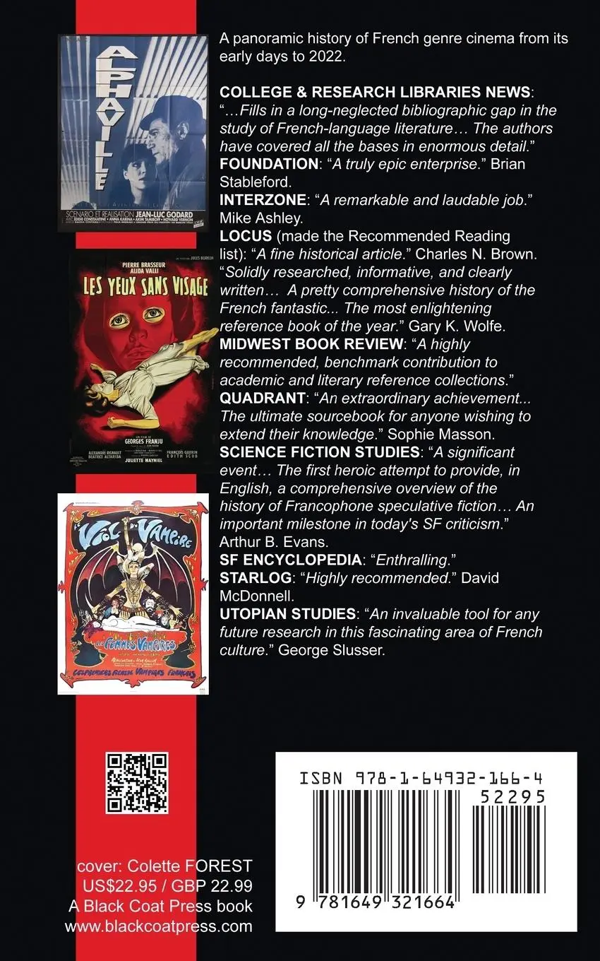 Rückseite: 9781649321664 | The Handbook of French Fantastic Cinema | Jean-Marc Lofficier (u. a.)