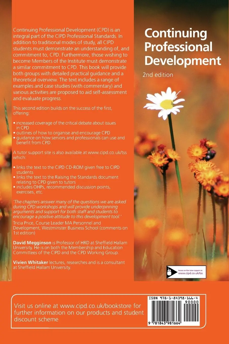 Rückseite: 9781843981664 | Continuing Professional Development | David Megginson (u. a.) | Buch