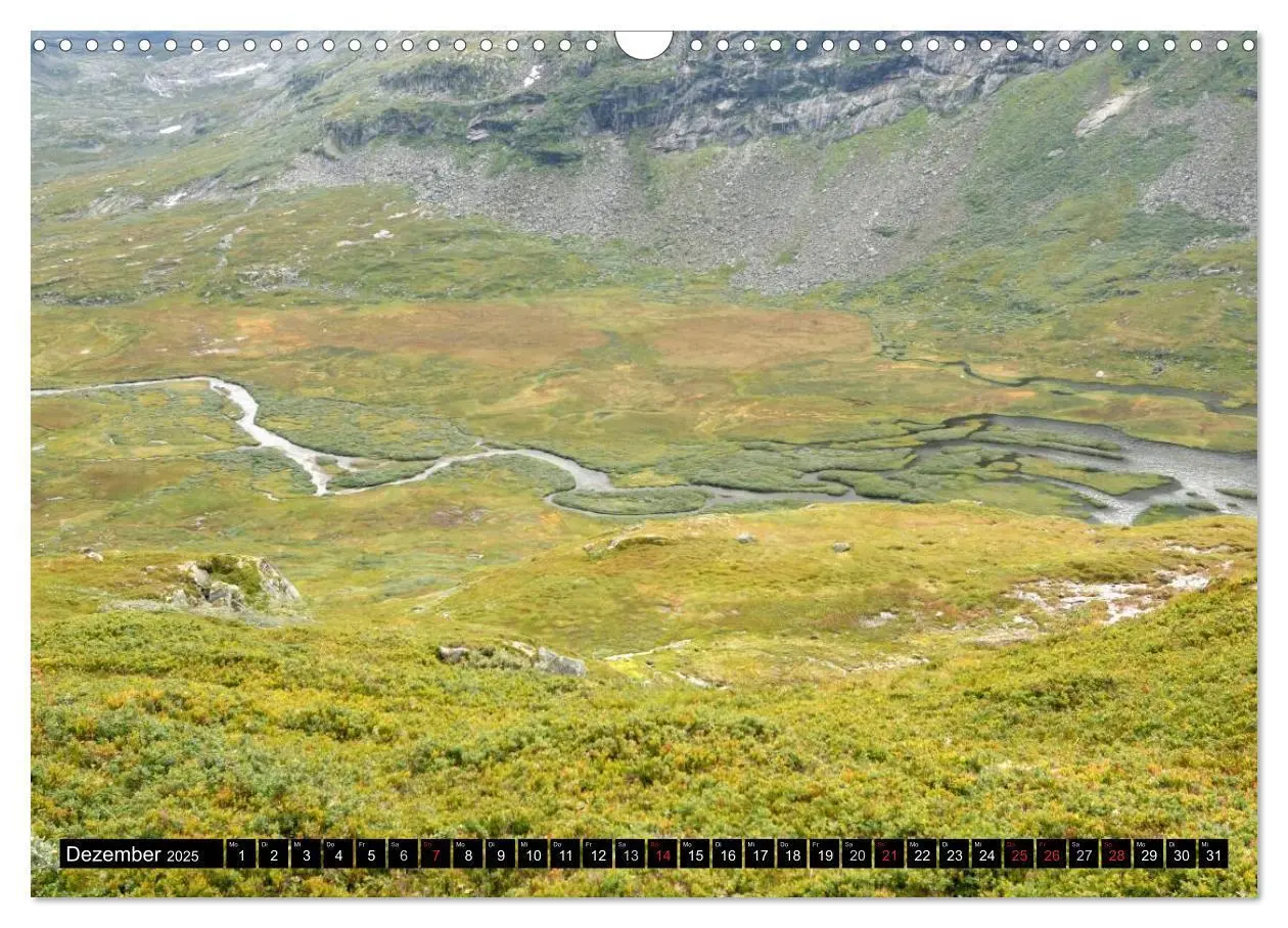 Bild: 9783435731664 | Streifzug durch Norwegens Hardangervidda (Wandkalender 2025 DIN A3...
