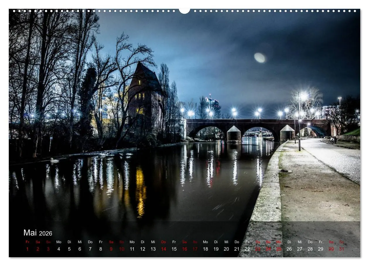 Bild: 9783457751664 | Frankfurt city view (hochwertiger Premium Wandkalender 2026 DIN A2...