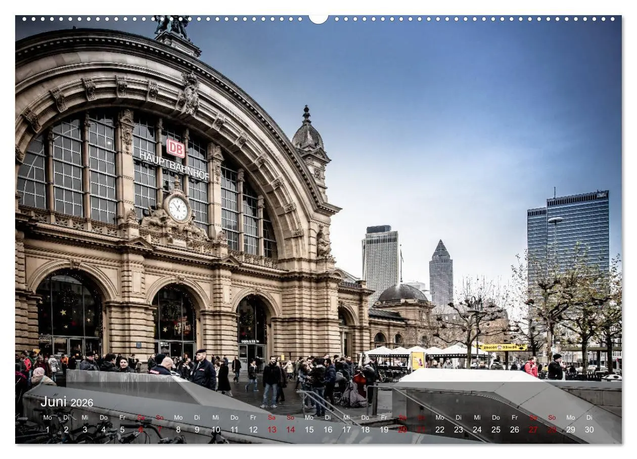Bild: 9783457751664 | Frankfurt city view (hochwertiger Premium Wandkalender 2026 DIN A2...