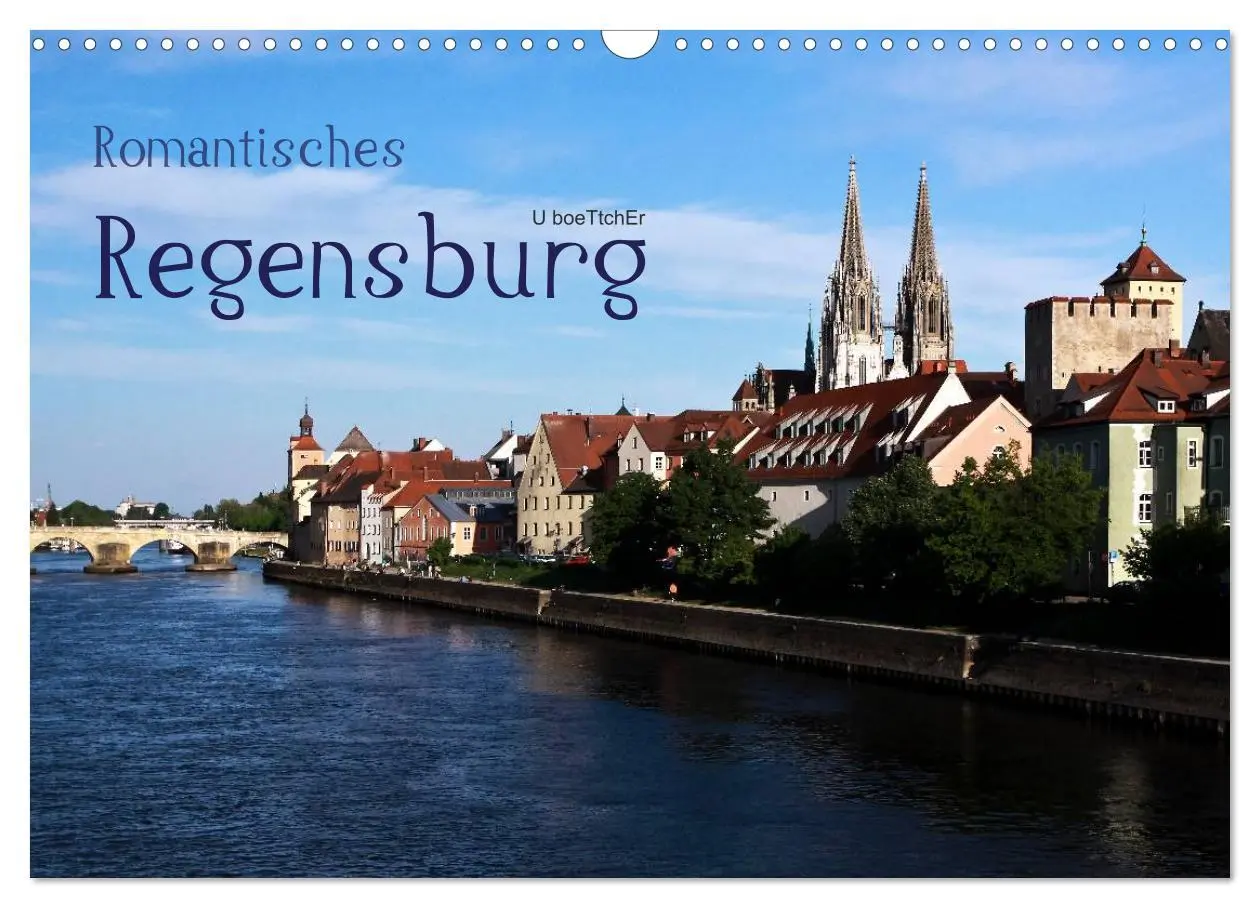 Cover: 9783516081664 | Romantisches Regensburg (Wandkalender 2026 DIN A3 quer), CALVENDO...