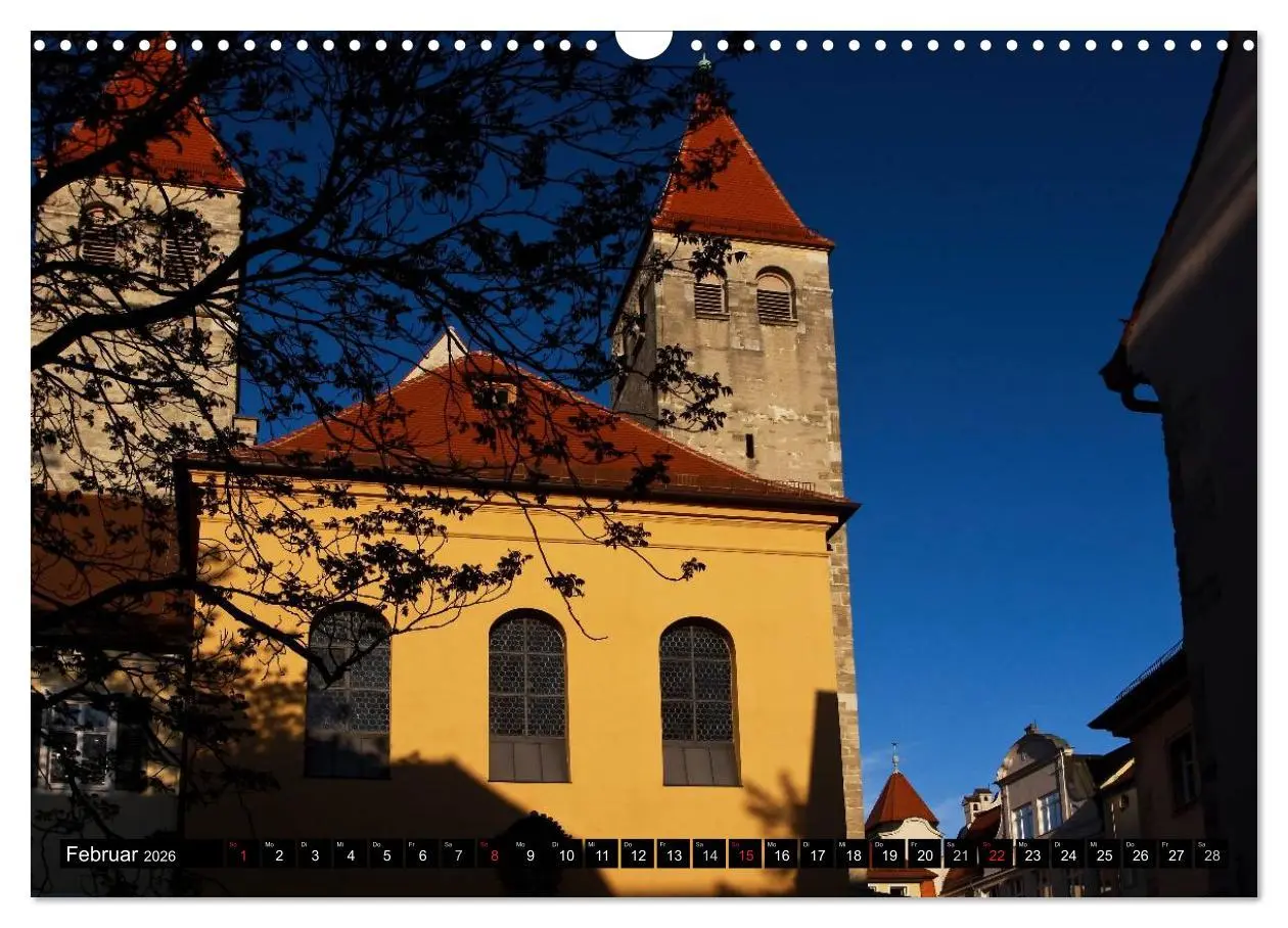 Bild: 9783516081664 | Romantisches Regensburg (Wandkalender 2026 DIN A3 quer), CALVENDO...