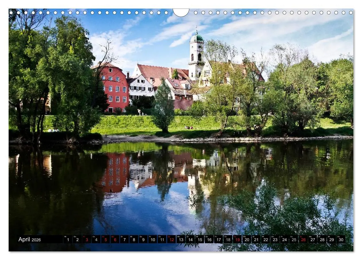 Bild: 9783516081664 | Romantisches Regensburg (Wandkalender 2026 DIN A3 quer), CALVENDO...