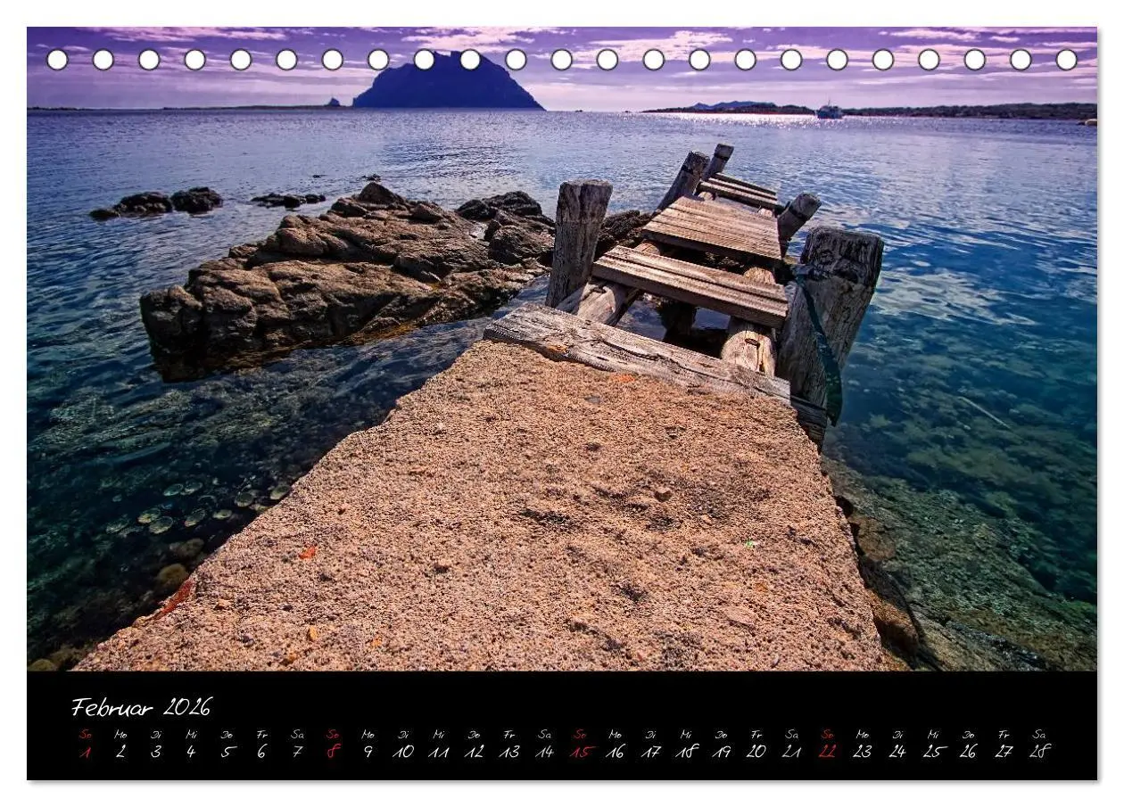Bild: 9783516221664 | Der Norden Sardiniens (Tischkalender 2026 DIN A5 quer), CALVENDO...