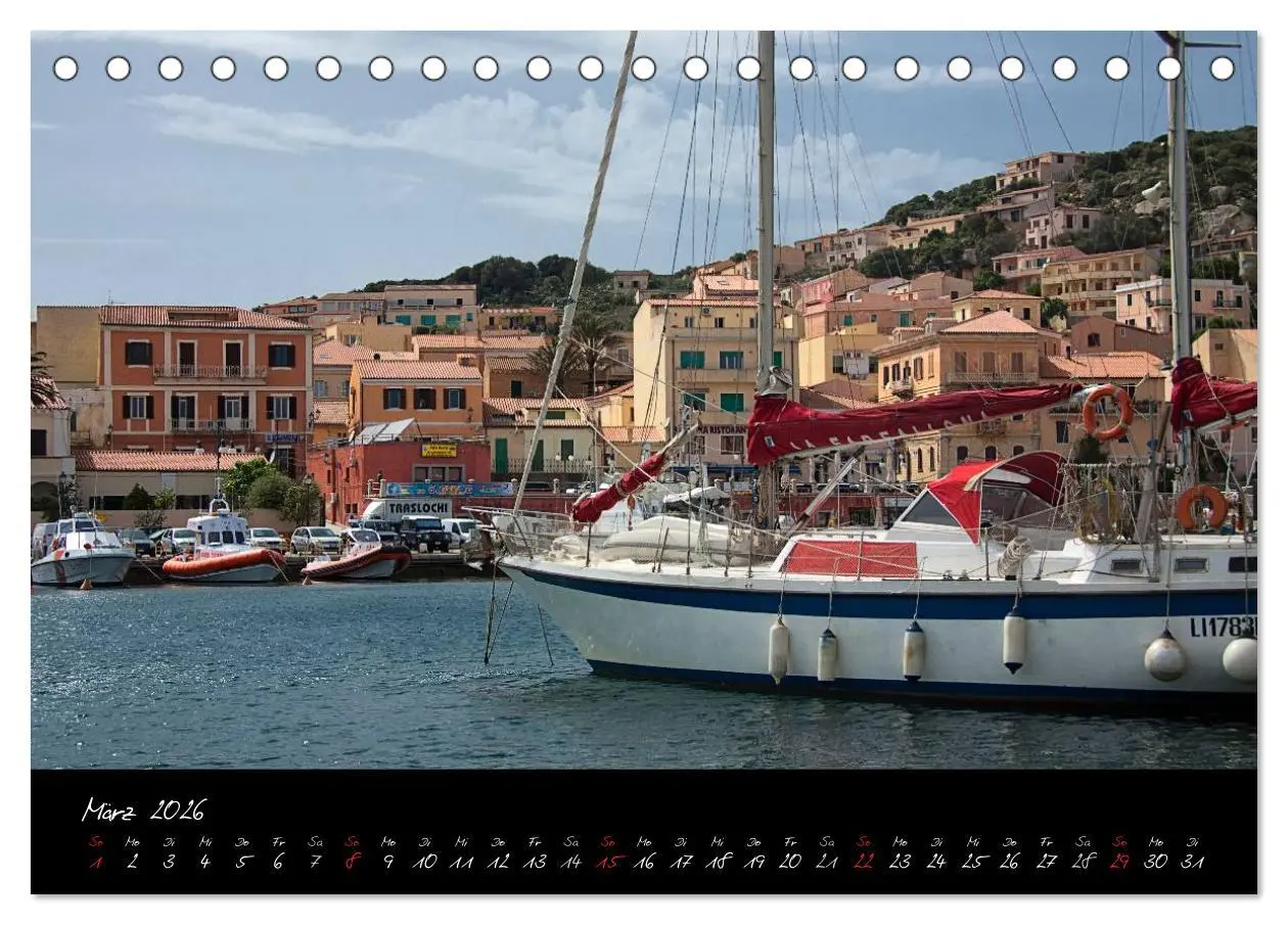 Bild: 9783516221664 | Der Norden Sardiniens (Tischkalender 2026 DIN A5 quer), CALVENDO...