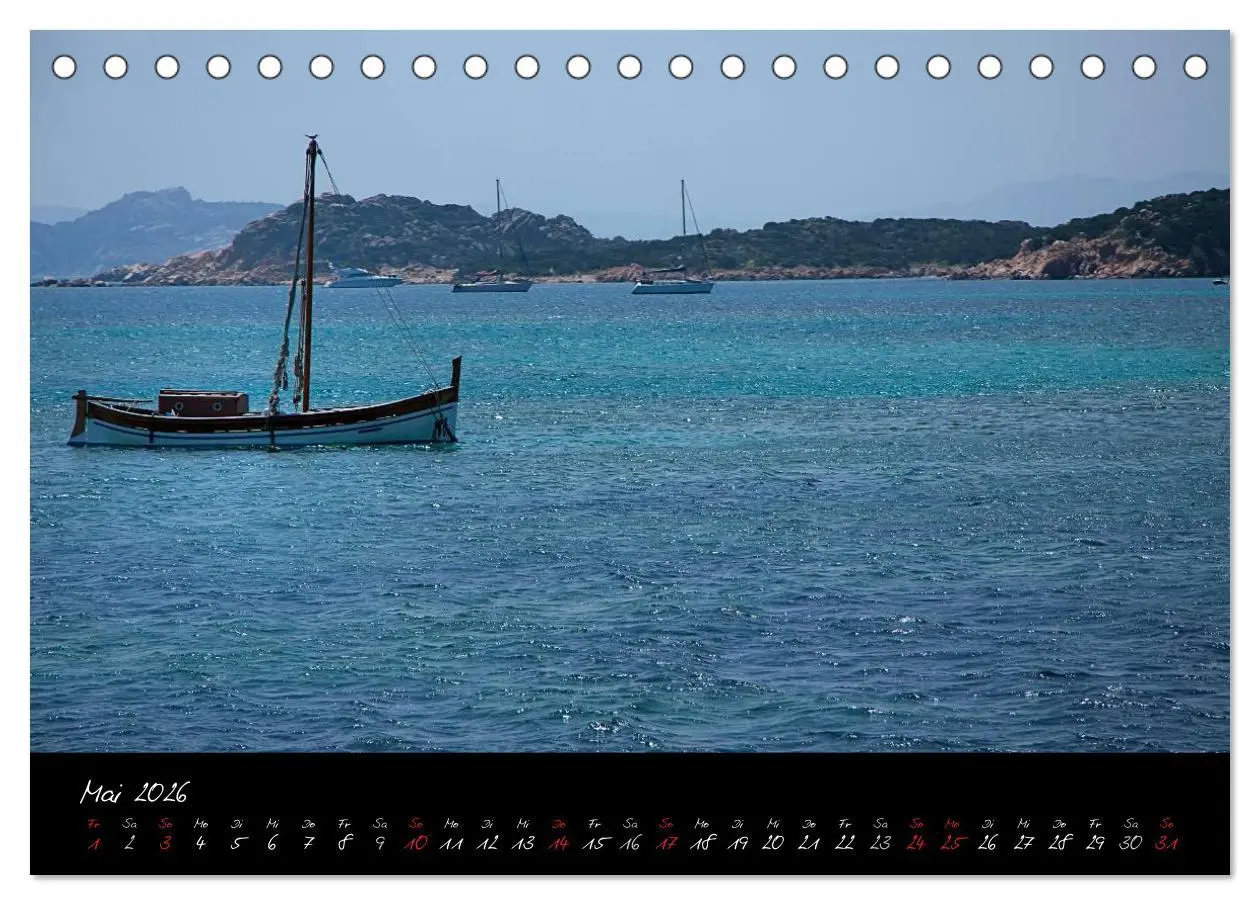 Bild: 9783516221664 | Der Norden Sardiniens (Tischkalender 2026 DIN A5 quer), CALVENDO...