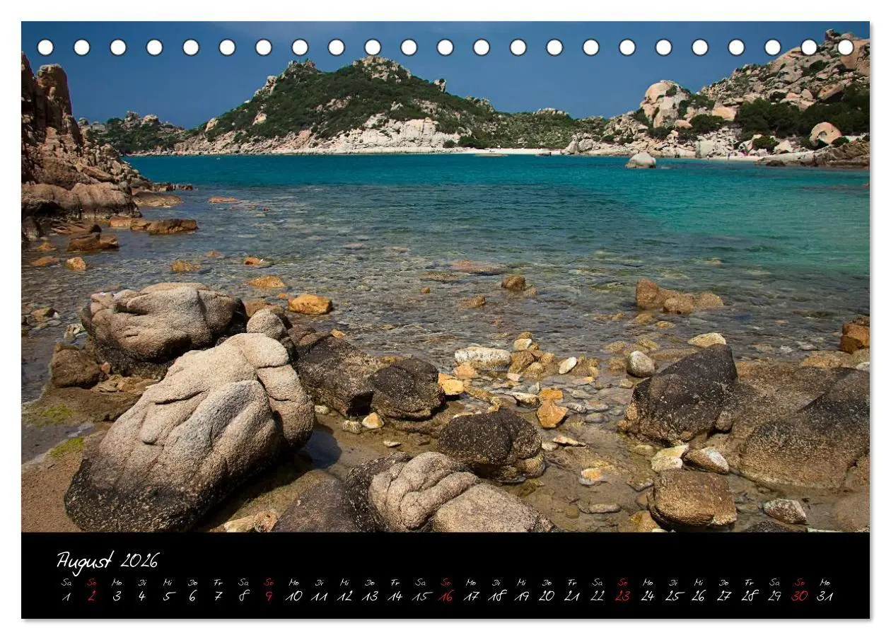 Bild: 9783516221664 | Der Norden Sardiniens (Tischkalender 2026 DIN A5 quer), CALVENDO...
