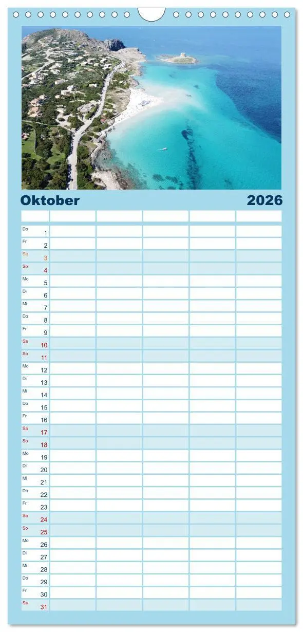 Bild: 9783516601664 | Familienplaner 2026 - Die schönsten Bucket List Reiseziele mit 5...