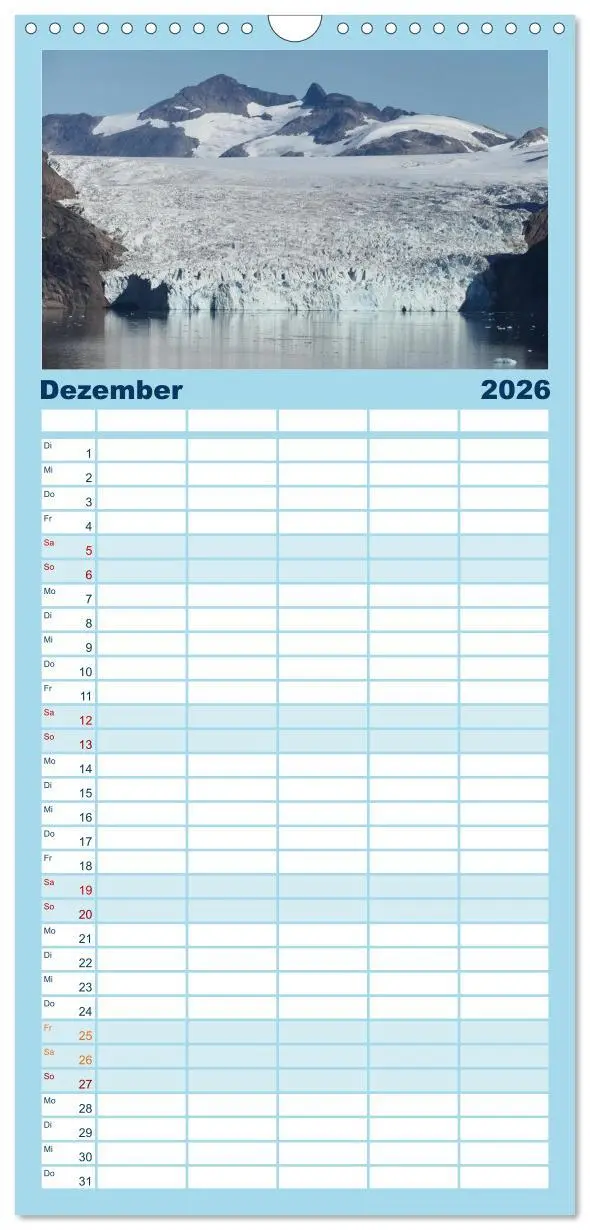 Bild: 9783516601664 | Familienplaner 2026 - Die schönsten Bucket List Reiseziele mit 5...