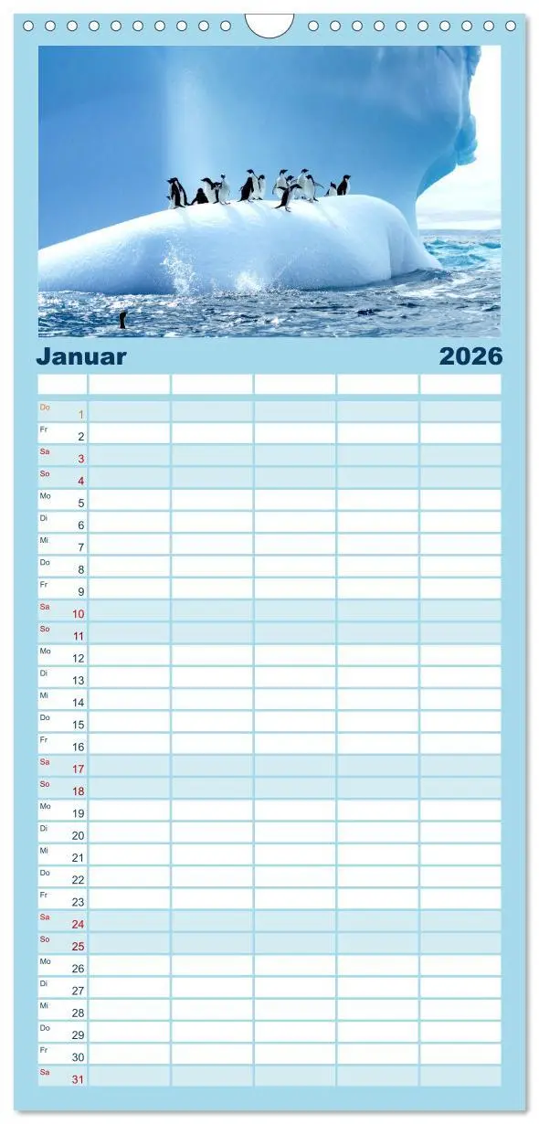 Bild: 9783516601664 | Familienplaner 2026 - Die schönsten Bucket List Reiseziele mit 5...