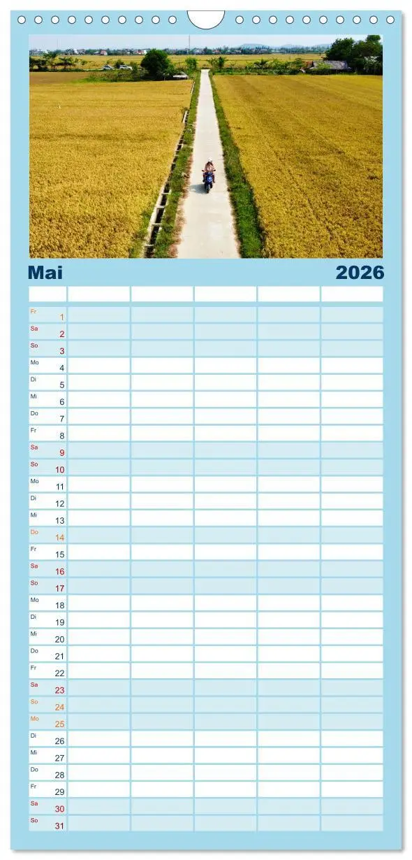 Bild: 9783516601664 | Familienplaner 2026 - Die schönsten Bucket List Reiseziele mit 5...