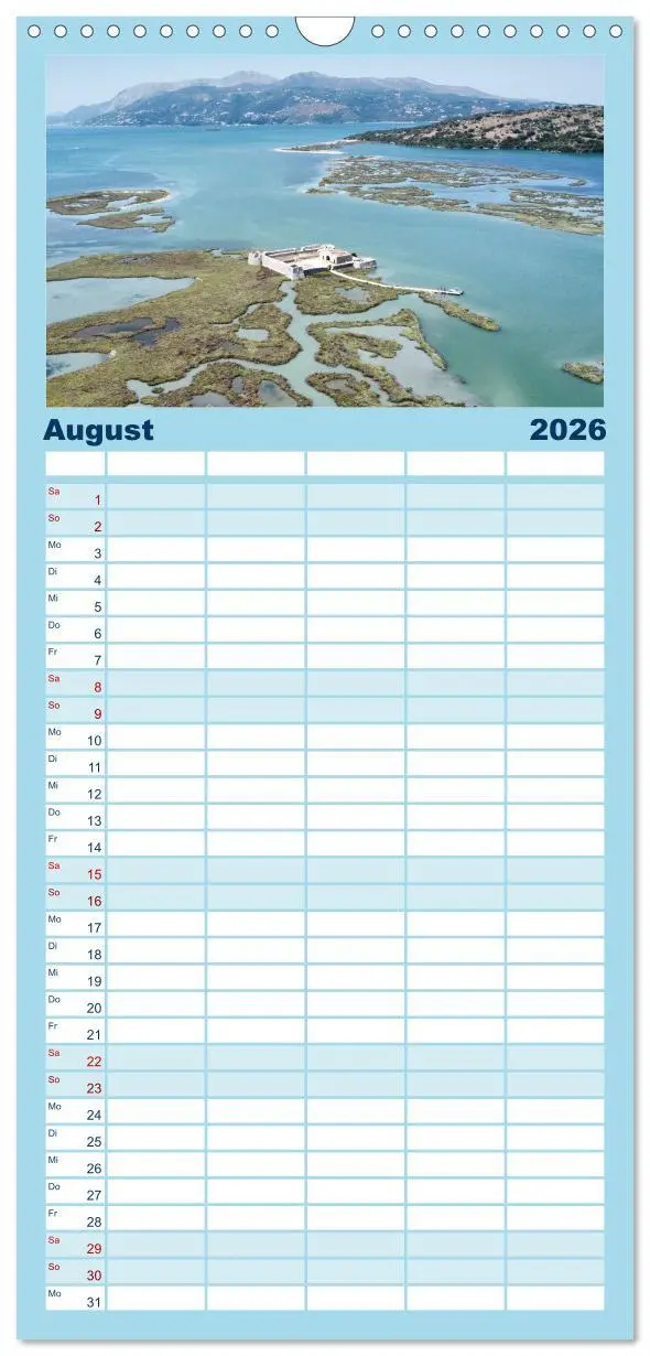Bild: 9783516601664 | Familienplaner 2026 - Die schönsten Bucket List Reiseziele mit 5...