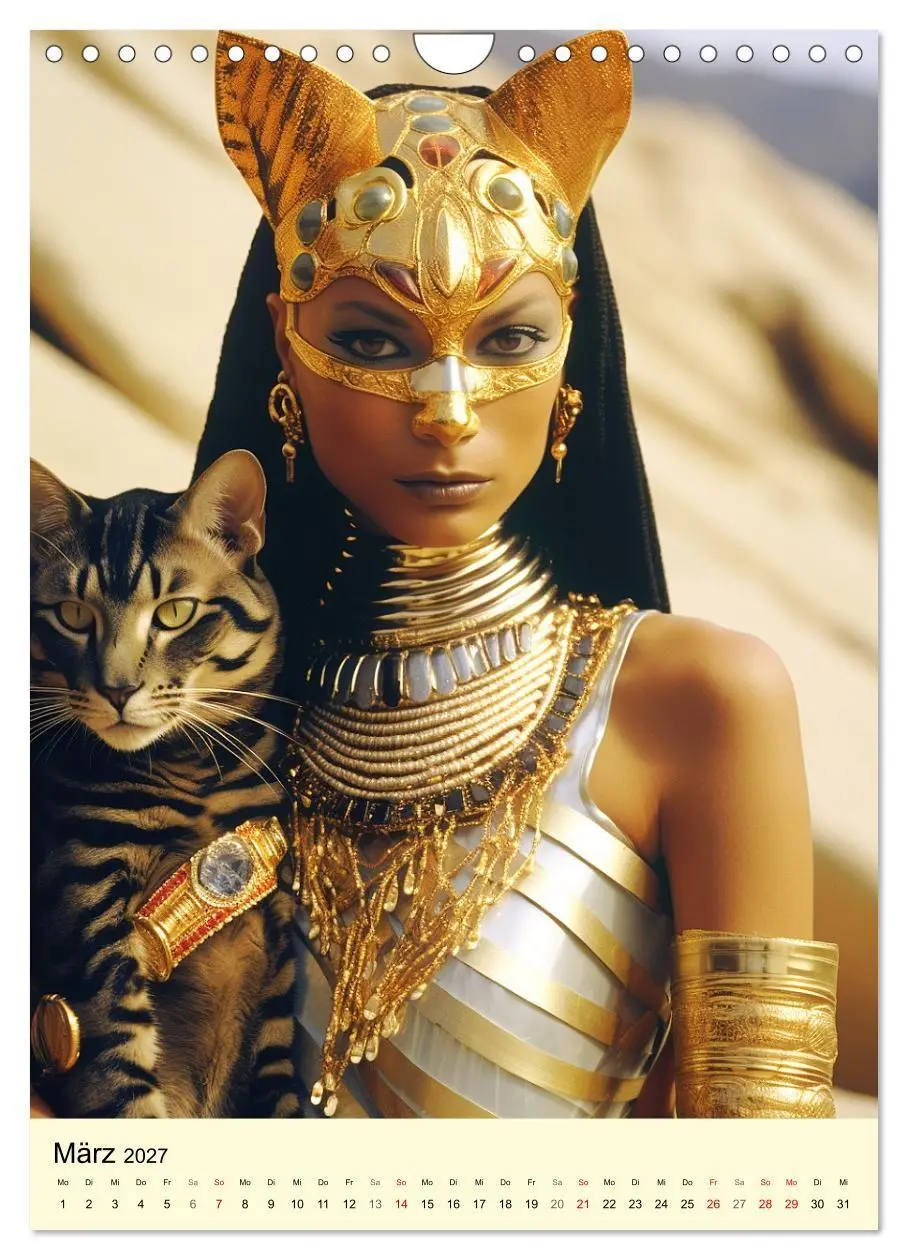 Bild: 9783569171664 | Ägyptischer Katzenkult. Priesterinnen der Göttin Bastet...