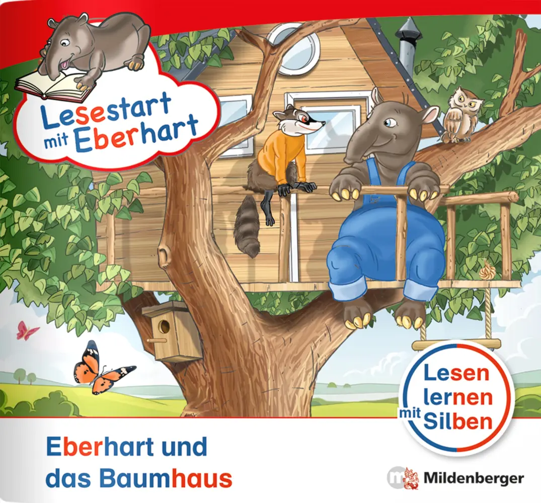 Cover: 9783619041664 | Lesestart mit Eberhart: Eberhart und das Baumhaus | Drecktrah (u. a.)