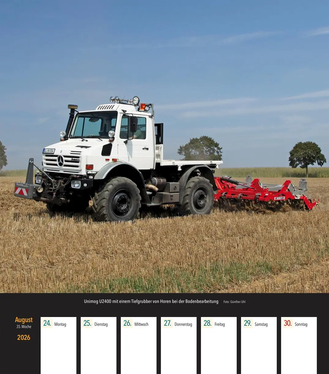 Bild: 9783751611664 | Unimog &amp; MB-trac 2026 | Wochenkalender mit 53 Abbildungen | Kalender