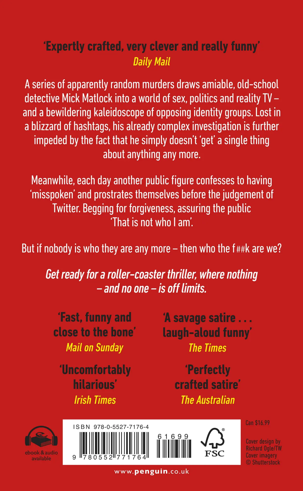 Rückseite: 9780552771764 | Identity Crisis | Ben Elton | Taschenbuch | 384 S. | Englisch | 2019