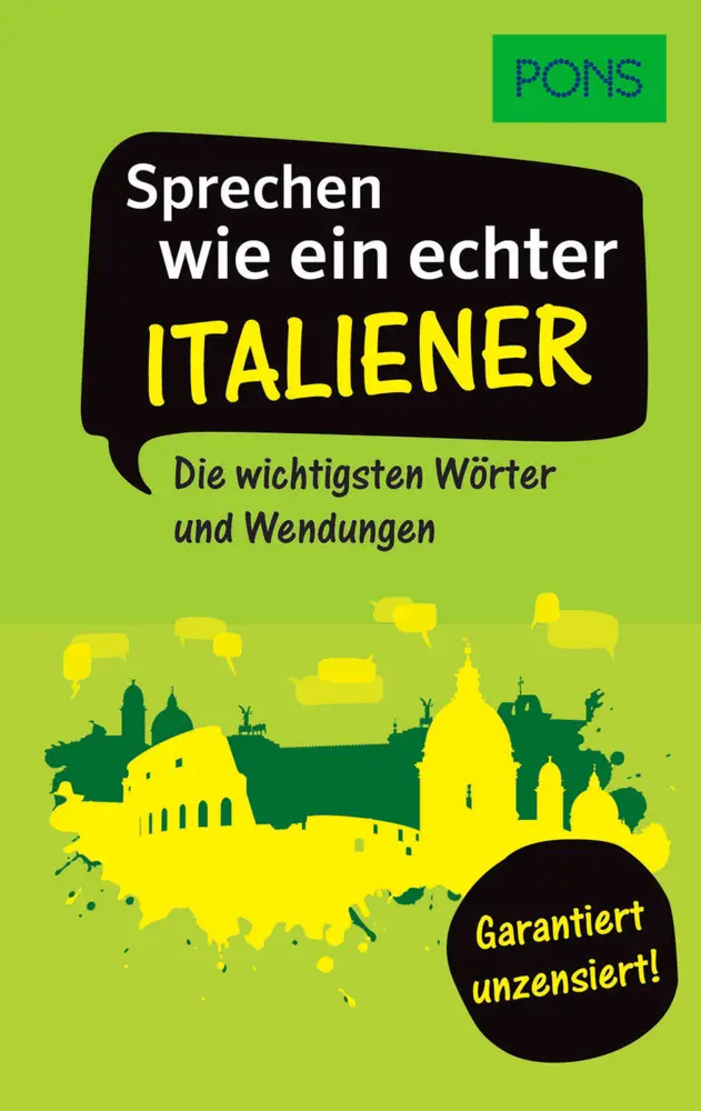 Cover: 9783125161764 | PONS Sprechen wie ein echter Italiener | Taschenbuch | Deutsch | 2019