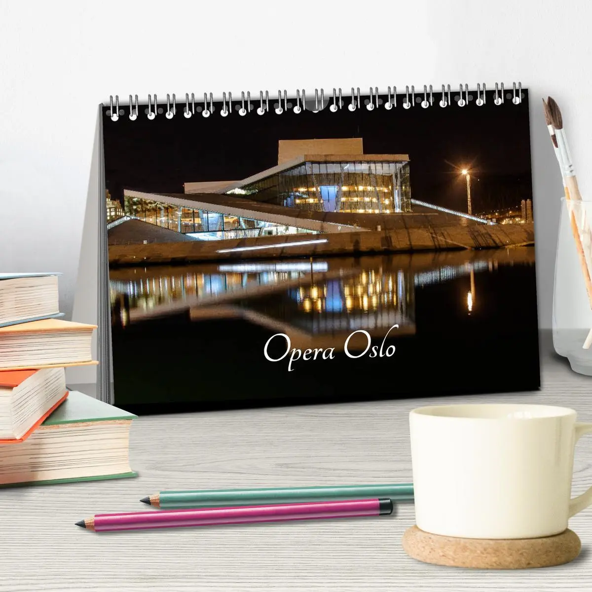 Bild: 9783457741764 | Opera Oslo (Tischkalender 2026 DIN A5 quer), CALVENDO Monatskalender