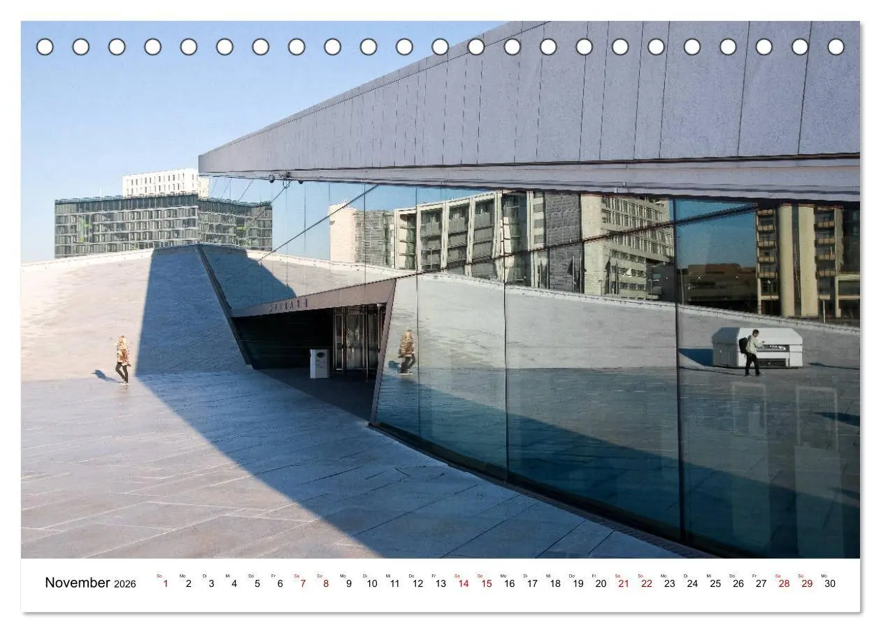Bild: 9783457741764 | Opera Oslo (Tischkalender 2026 DIN A5 quer), CALVENDO Monatskalender